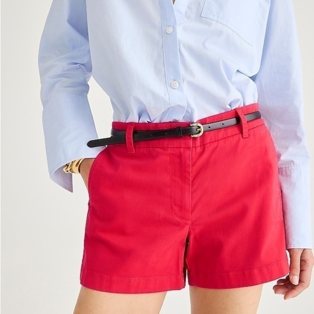 Women’s  Shorts | Vintage Red J crew 4" chino short